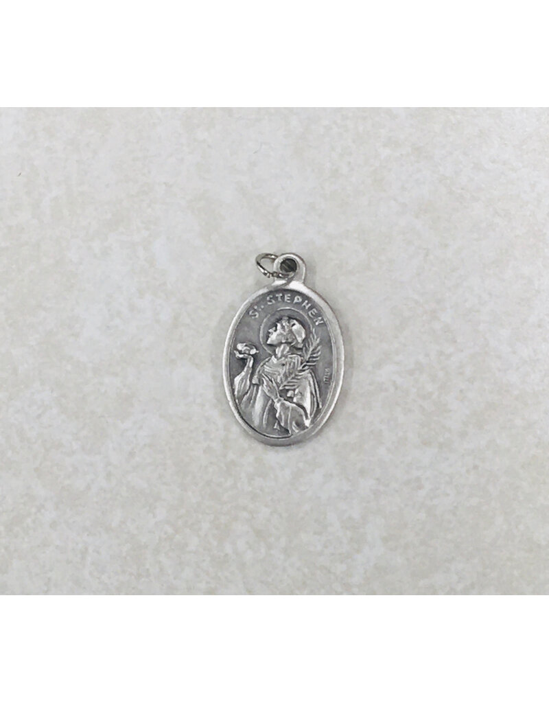 Religious Art Inc 1" St. Stephen Oxidized Medal