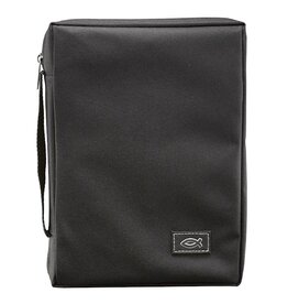 Christian Art Gifts Bible Cover-Super Value-XS-Black (Compact)