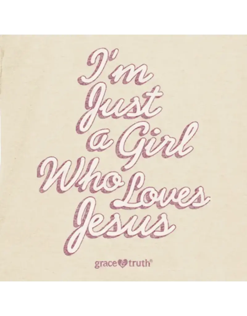Kerusso Grace & Truth Womens Hooded T-Shirt Just A Girl - L