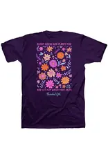 Kerusso Cherished Girl Womens T-Shirt Bloom Where God Plants - L