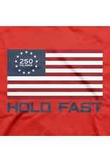 Kerusso Hold Fast Adult T-Shirt USA Strong Red - S
