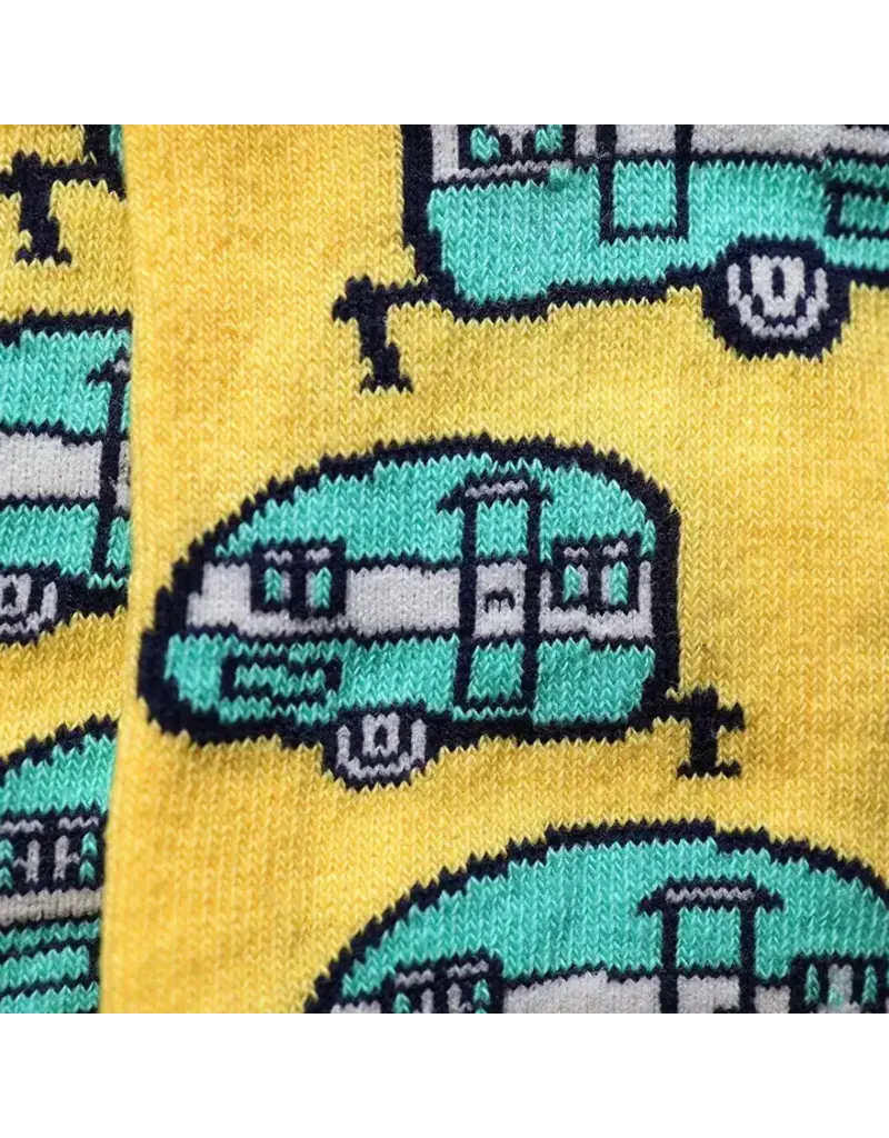 Kerusso Bless My Sole Socks Happy Camper