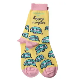 Kerusso Bless My Sole Socks Happy Camper