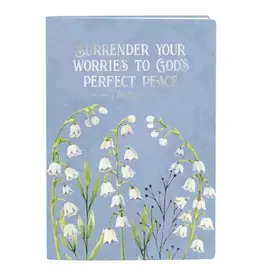 Kerusso Kerusso Womens Faux Leather Journal - Surrender Your Worries