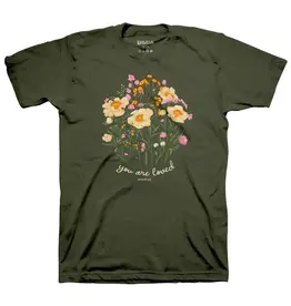 Kerusso Kerusso Womens T-Shirt You Are Loved Bouquet - L