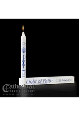 Cathedral Candle Co. Candle-Baptismal Light of Faith (3/4" x 9 1/4")
