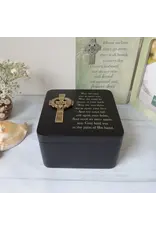 Abbey & CA Gift Irish Claddagh Cross Keepsake Box