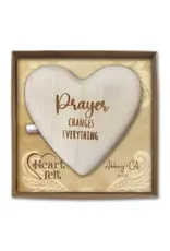 Abbey & CA Gift Heartfelt Wood Message Heart - Prayer
