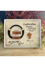 Abbey & CA Gift Bracelet & Cross Confirmation Gift Set