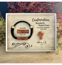 Abbey & CA Gift Bracelet & Cross Confirmation Gift Set