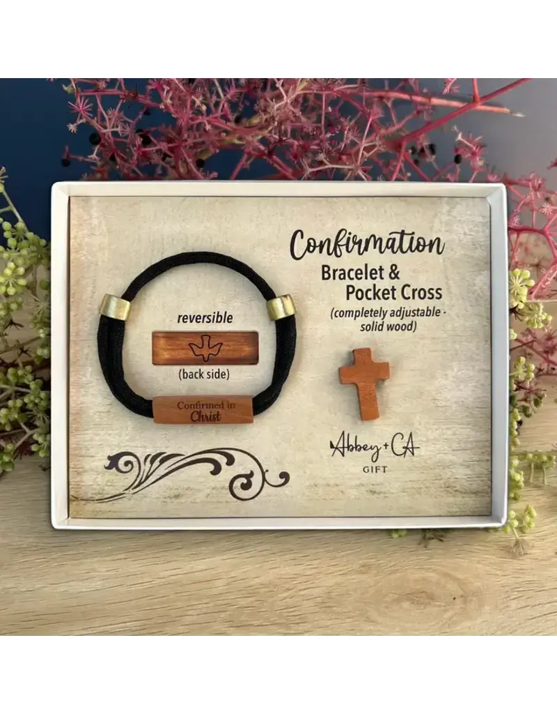 Abbey & CA Gift Bracelet & Cross Confirmation Gift Set
