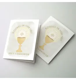 Altar + Home Blessings on Your First Holy Communion - First Communion Card