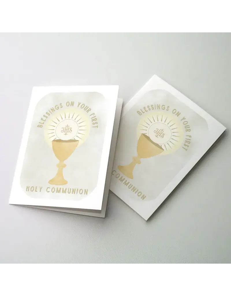 Altar + Home Blessings on Your First Holy Communion - First Communion Card