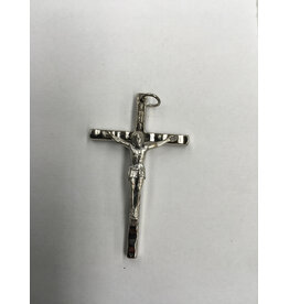 Religious Art Inc 2" Slim Crucifix Medal