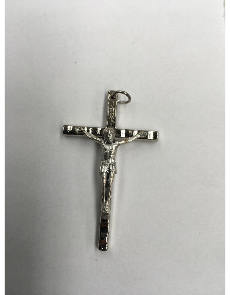 Religious Art Inc 2" Slim Crucifix Medal
