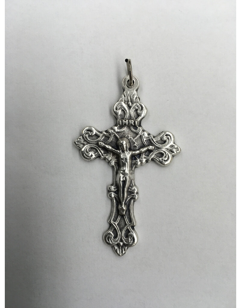 Religious Art Inc 2" Fancy Crucifix Medal