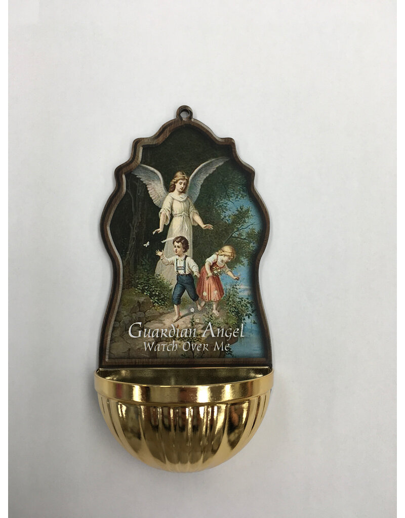 Religious Art Inc Guardian Angel Holy Water Font