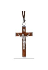 Religious Art Inc Wood Crucifix on 30" cord