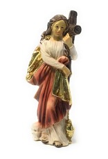WJ Hirten 4" Statue with Prayer Card St. Mary Magdalene