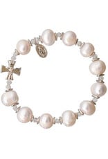 Sine Cera Pearl Rosary Bracelet (10mm)