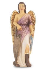 WJ Hirten 4" Statue with Prayer Card St. Raphael
