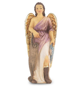 WJ Hirten 4" Statue with Prayer Card St. Raphael