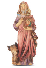 WJ Hirten 4" Statue with Prayer Card St. Luke