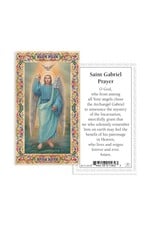 WJ Hirten 4" Statue with Prayer Card St. Gabriel