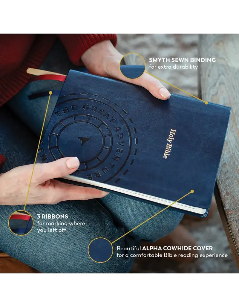 Ascension Press Great Adventure Bible - Faux Leather Journaling Edition
