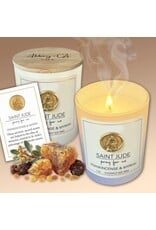 Cathedral Art St. Jude - Frankincense and Myrhh Candle