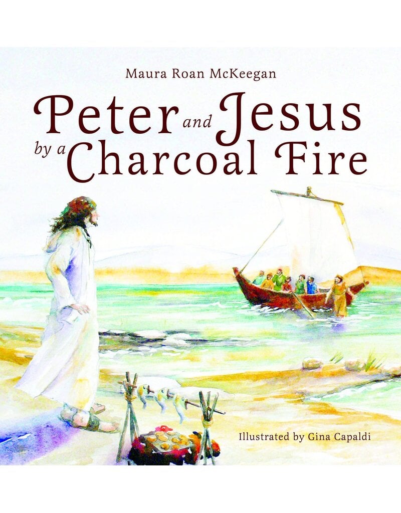 Emmaus Road Publishing Peter and Jesus by a Charcoal Fire (Hardcover)