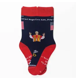 Sock Religious Pope Leo Xiv Adult Socks