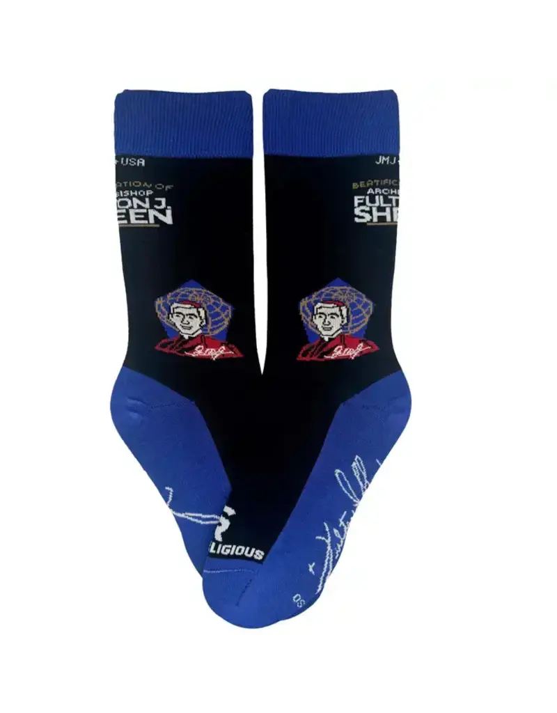 Sock Religious Official Beatification of Fulton Sheen Adult Socks