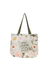 Faire Canvas Tote Bag-He Restores My Soul