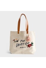 Faire Canvas Tote-Studio 71-No Worries (11.5" X 18.5")