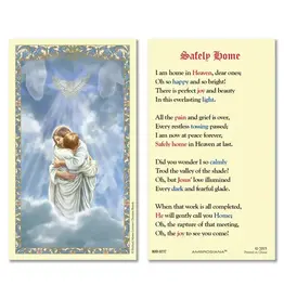 Ambrosiana The Reunion Safely Home Laminated Holy Card