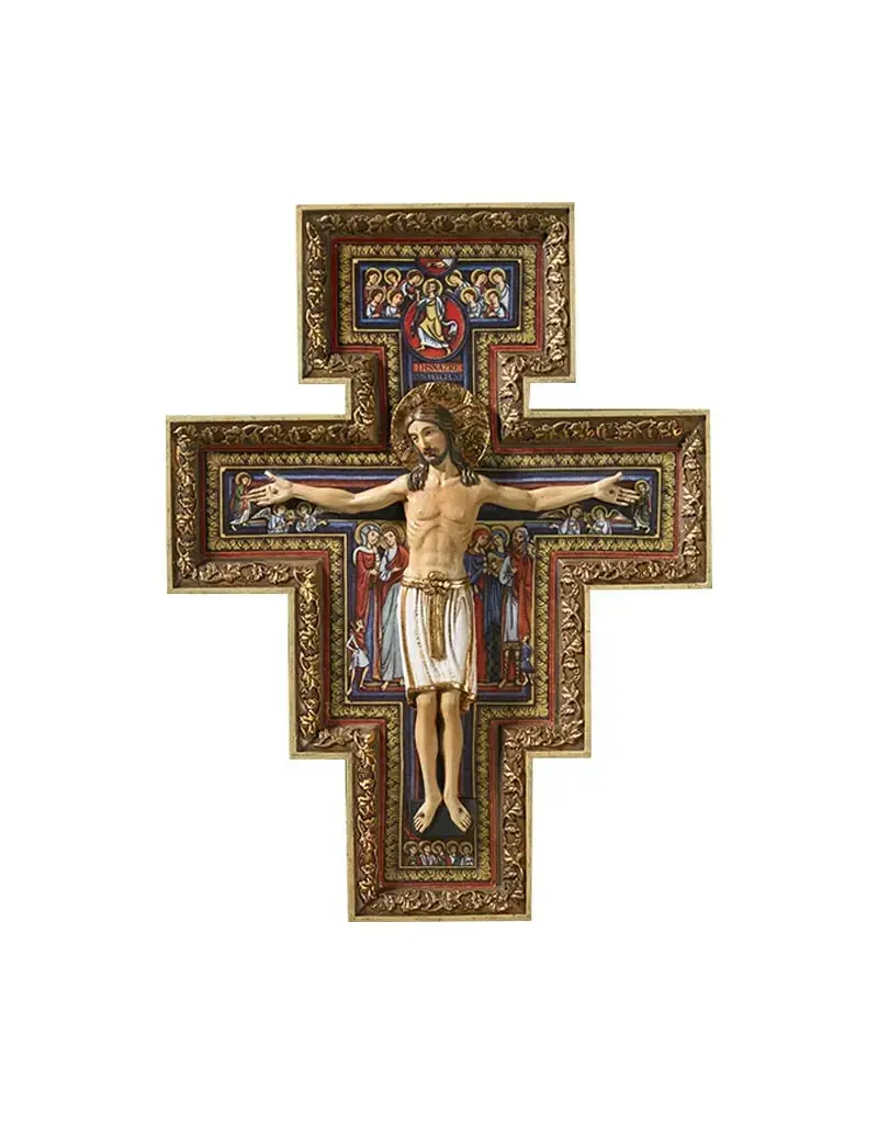 Christian Brands 10" H San Damiano Crucifix