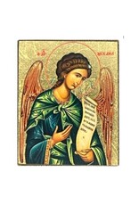 Archangel Michael Silk Screen Icon Magnet