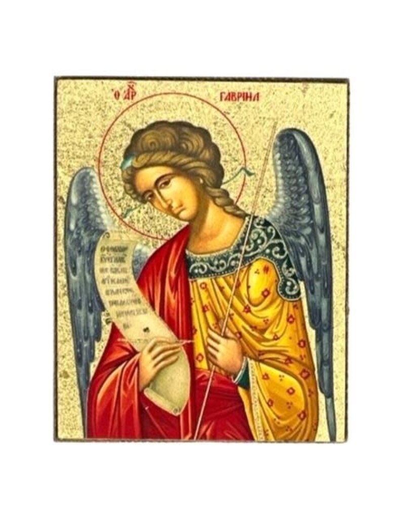 Archangel Gabriel Silk Screen Icon Magnet