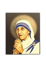 Mother Teresa Silk Screen Icon Magnet
