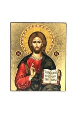 Jesus Christ of Kazan Pantocrator Silk Screen Icon Magnet