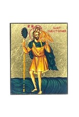 Saint Christopher Silk Screen Icon Magnet