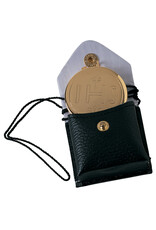 Koleys Inc. Pyx and Burse, 24K gold plate, IHS design