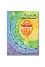 Altar + Home On Your First Holy Communion Card