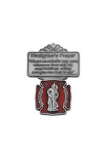 McVan Firefighter Red Enamel Visor Clip
