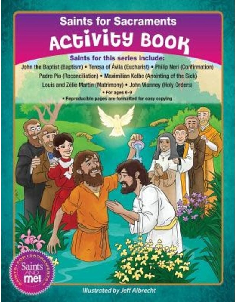 Liguori Publications Saints For Sacraments Activity Books