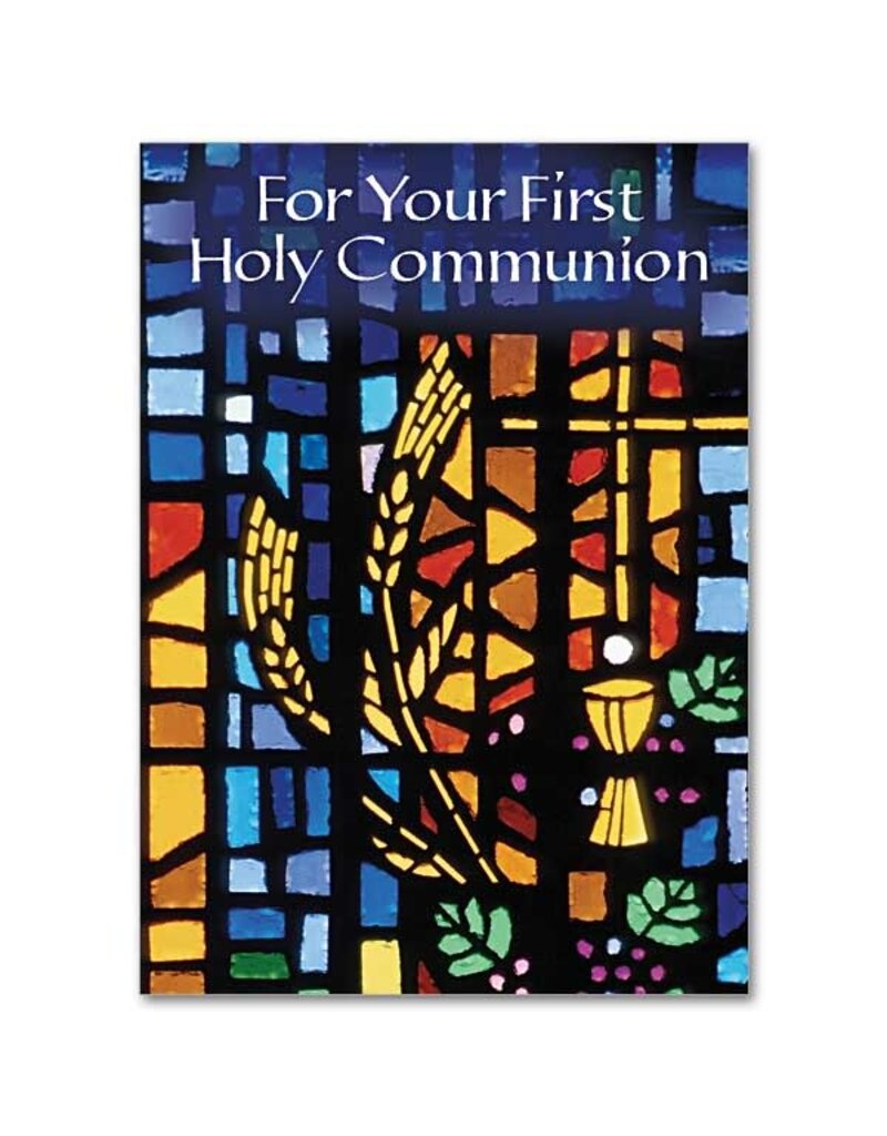 Altar + Home For Your First Holy Communion First Communion Card