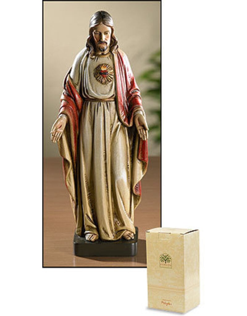 Christian Brands 8" Sacred Heart of Jesus Statue