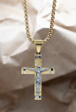 Eden Merry - Crucifixion Cross Gold