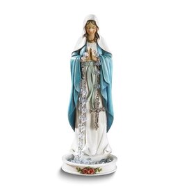 Madonna Resin Rosary Holder